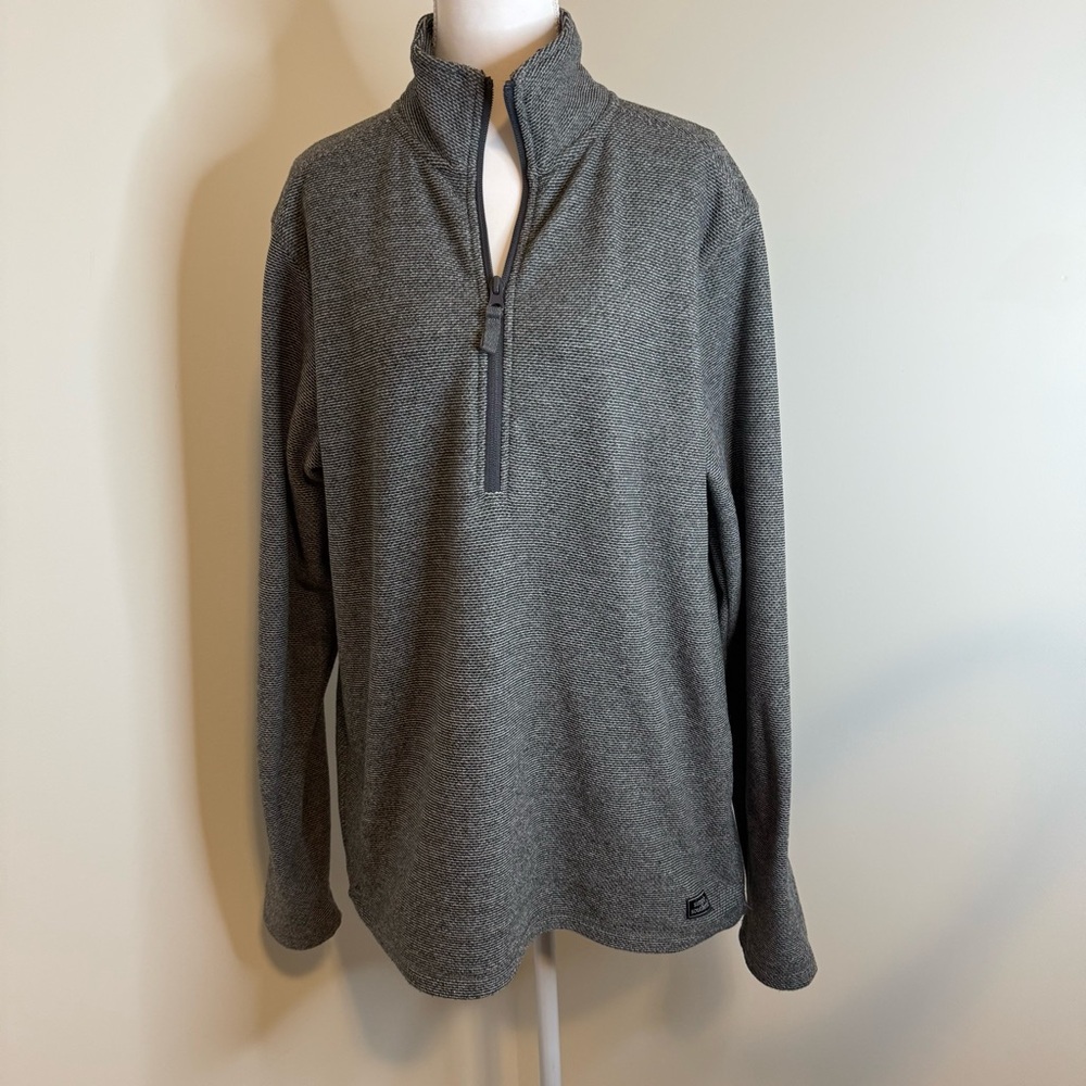 Simply Southern Men's Charcoal Zip-Up Sweater